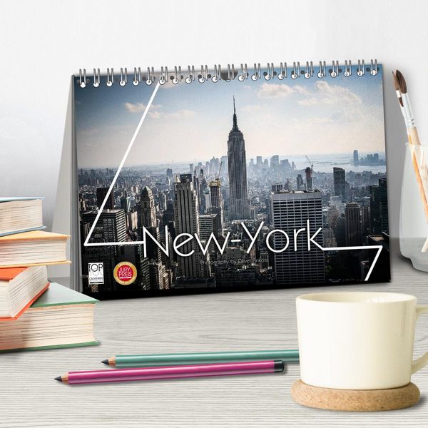 Produktbild: New York Shoots (Tischkalender 2026 DIN A5 quer), CALVENDO Monatskalender