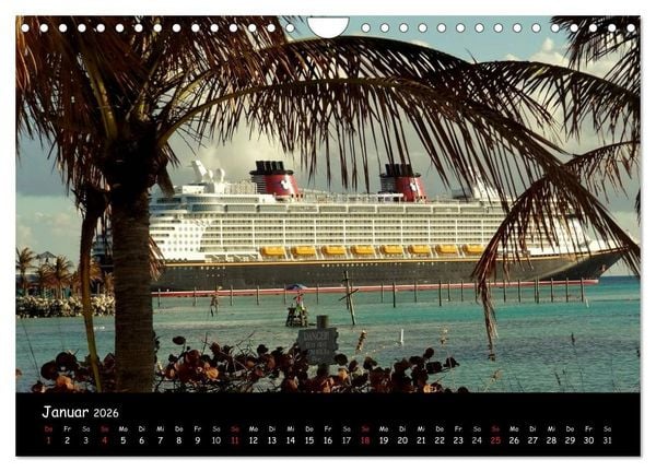 Produktbild: Kreuzfahrt erleben (Wandkalender 2026 DIN A4 quer), CALVENDO Monatskalender