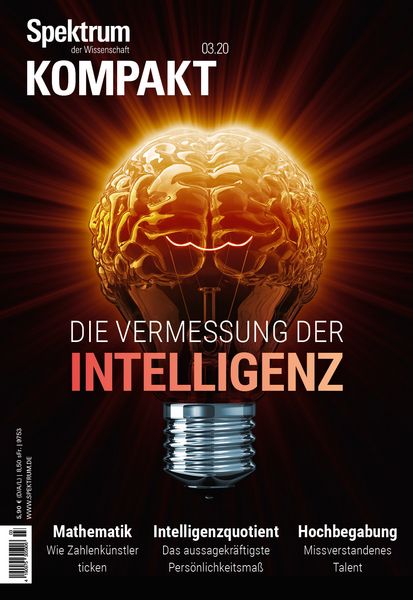 Produktbild: Spektrum Kompakt - Die Vermessung der Intelligenz