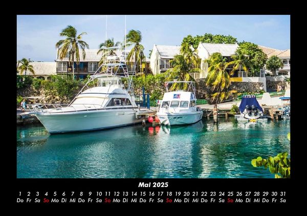 Produktbild: Bootskalender 2025 Fotokalender DIN A3