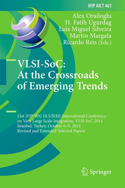 Produktbild: VLSI-SoC: At the Crossroads of Emerging Trends