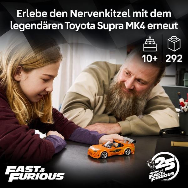 Produktbild: LEGO Speed Champions 77260 The Fast and The Furious Toyota Supra MK4