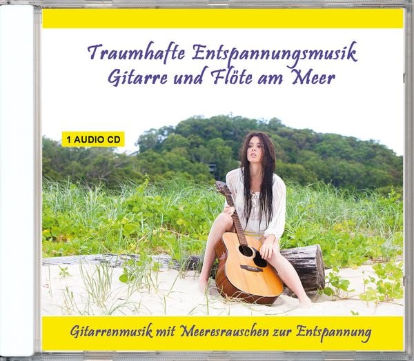Traumhafte Entspannungsmusik - Gitarre und Flöte am Meer