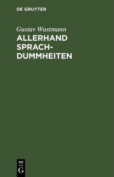 Produktbild: Allerhand Sprachdummheiten