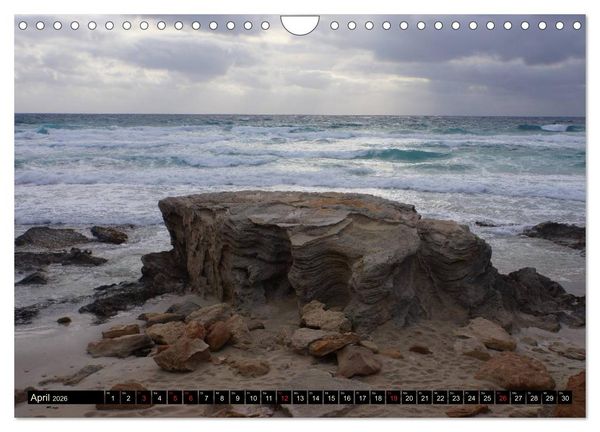 Produktbild: Formentera - Mittelmeerinsel voller Magie (Wandkalender 2026 DIN A4 quer), CALVENDO Monatskalender