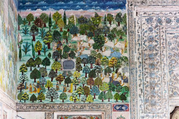 Produktbild: Indische Wandbilder: Eine Reise zu G&ouml;ttern und Mythen des Hinduismus