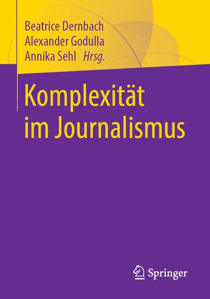 Produktbild: Komplexit&auml;t im Journalismus
