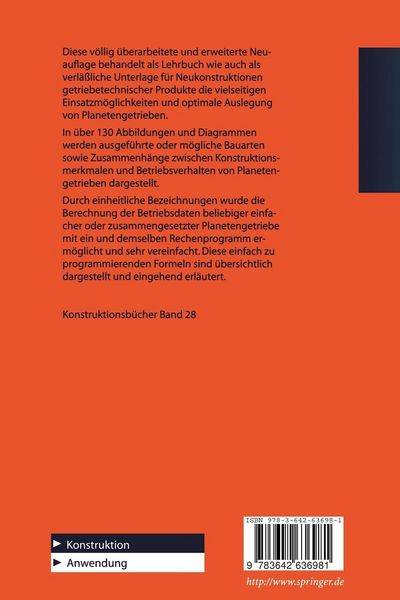 Produktbild: Die Umlaufgetriebe