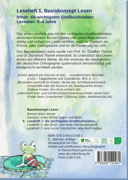 Produktbild: Lesen mit Biene, Frosch und Hase