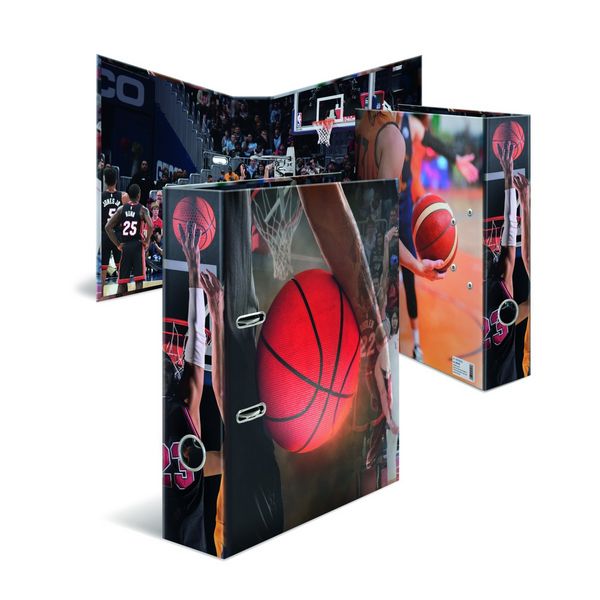 Produktbild: HERMA Motivordner Basketball DIN A4 R&uuml;ckenbreite 7cm