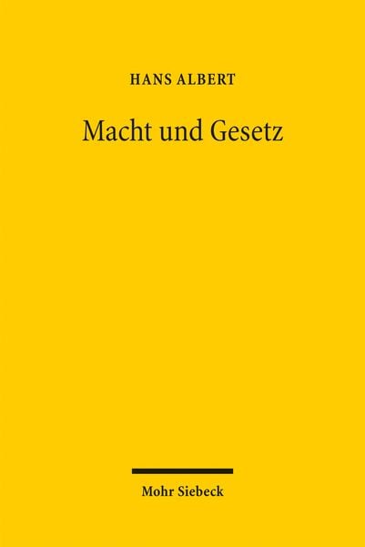 Produktbild: Macht und Gesetz
