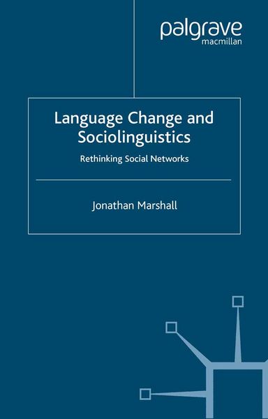 Produktbild: Language Change and Sociolinguistics