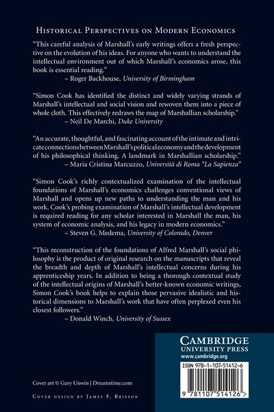 Produktbild: The Intellectual Foundations of Alfred Marshall's Economic Science