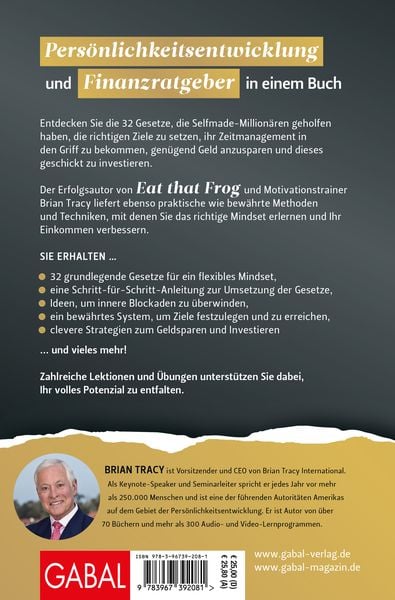 Produktbild: Die 32 Gesetze f&uuml;r Wohlstand und Erfolg