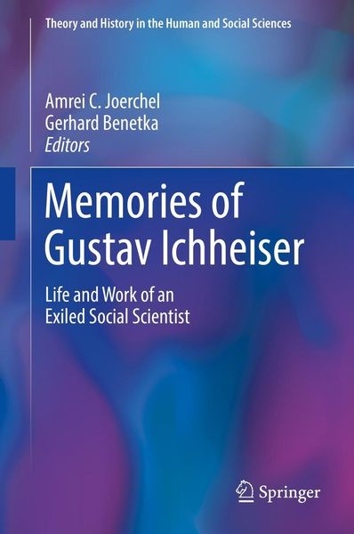 Produktbild: Memories of Gustav Ichheiser