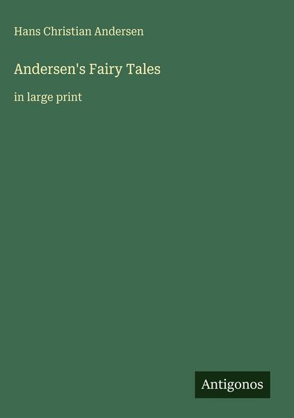 Produktbild: Andersen's Fairy Tales