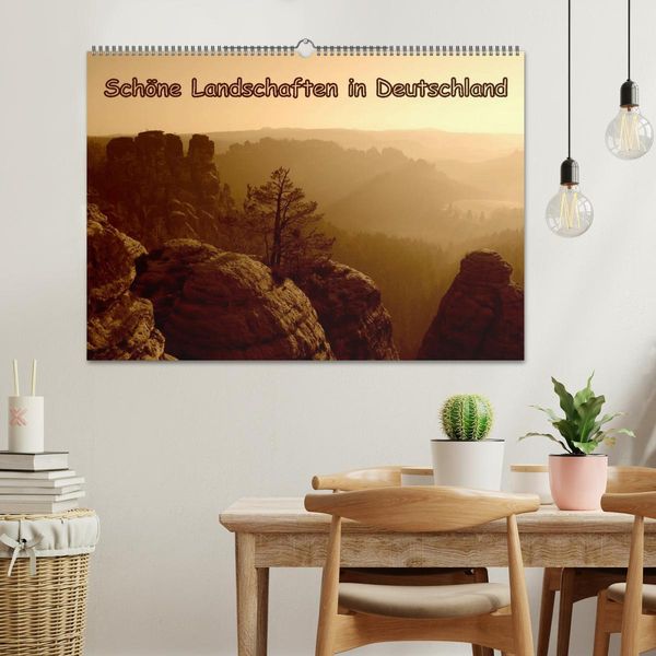 Produktbild: Sch&ouml;ne Landschaften in Deutschland (Wandkalender 2026 DIN A2 quer), CALVENDO Monatskalender