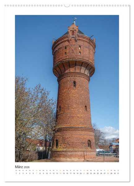Produktbild: Alte Wassert&uuml;rme (hochwertiger Premium Wandkalender 2026 DIN A2 hoch), Kunstdruck in Hochglanz