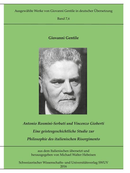 Produktbild: Antonio Rosmini-Serbati und Vincenzo Gioberti