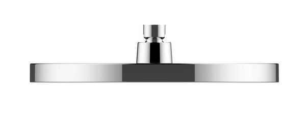 Produktbild: Duschkopf Mod. Softwater Chrom/Schwarz, &Oslash; 26 cm