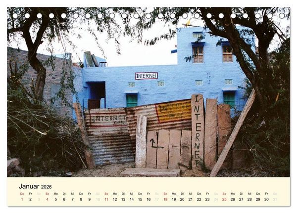 Produktbild: Alltagsleben in Indien (Tischkalender 2026 DIN A5 quer), CALVENDO Monatskalender