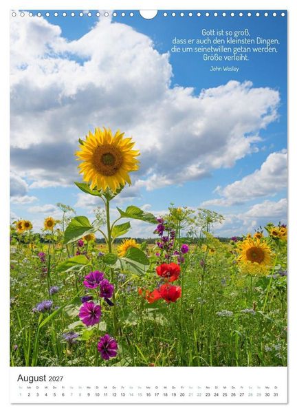 Produktbild: Christliche Natur-Poster (Wandkalender 2027 DIN A3 hoch), CALVENDO Monatskalender