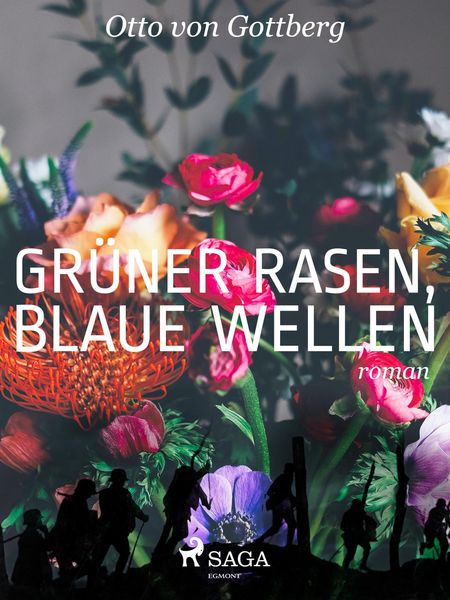 Produktbild: Gr&uuml;ner Rasen, blaue Wellen