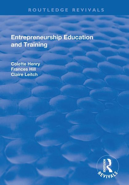 Produktbild: Entrepreneurship Education and Training