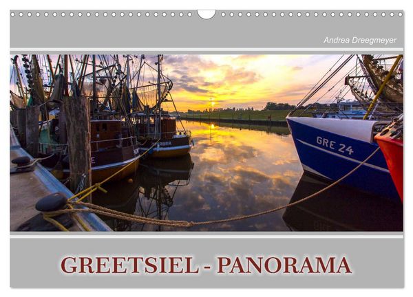 Produktbild: Greetsiel-Panorama (Wandkalender 2026 DIN A3 quer), CALVENDO Monatskalender