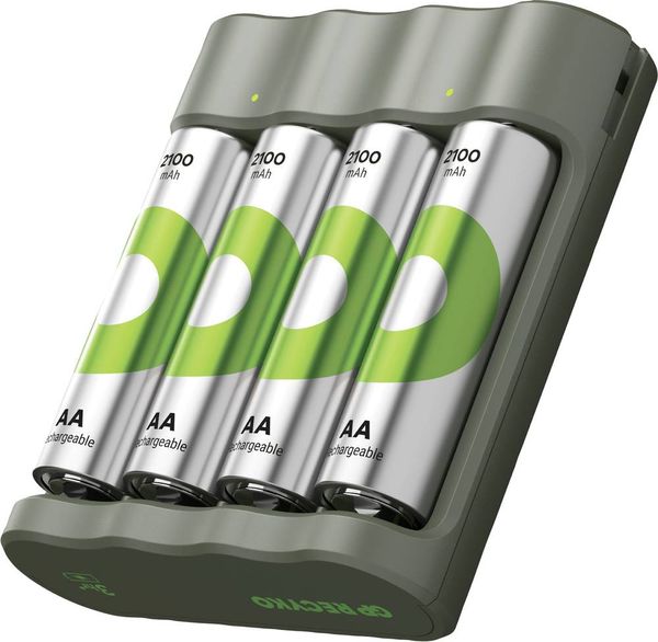 GP Batteries B441 Rundzellen-Ladegerät NiMH Micro (AAA), Mignon (AA)