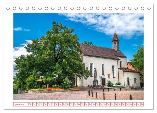 Produktbild: Tettnang - Bilder einer Stadt (Tischkalender 2026 DIN A5 quer), CALVENDO Monatskalender