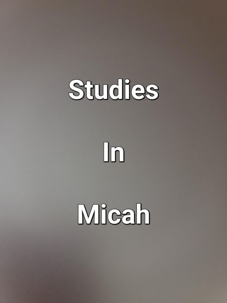 Produktbild: Studies In Micah