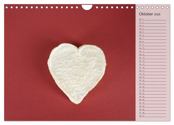 Produktbild: Tage von Herzen (Wandkalender 2026 DIN A4 quer), CALVENDO Monatskalender
