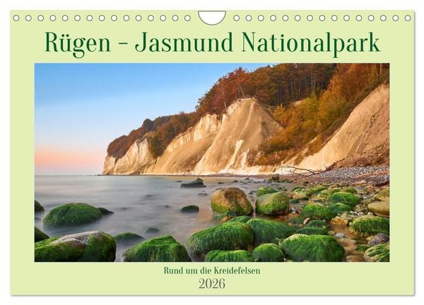Rügen - Jasmund Nationalpark (Wandkalender 2026 DIN A4 quer), CALVENDO Monatskalender