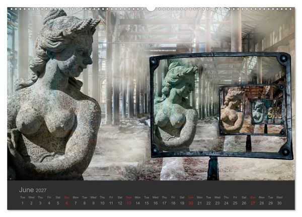 Produktbild: Journey in another World - Surreal Impressions (High Quality Premium Wall Calendar 2027 DIN A2 landscape),CALVENDO 12 Month Wall Calendar