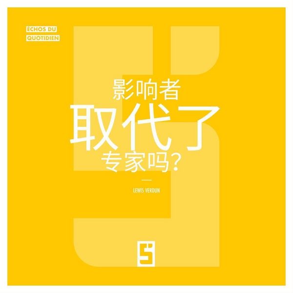 Produktbild: Les influenceurs ont ils remplac&eacute; les experts ? (version chinois mandarin)
