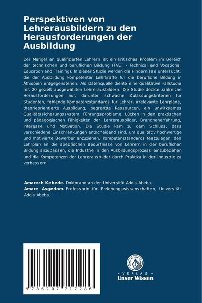 Produktbild: Perspektiven von Lehrerausbildern zu den Herausforderungen der Ausbildung