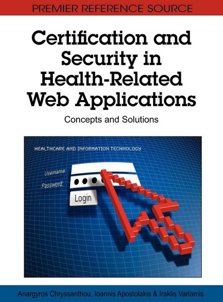 Produktbild: Certification and Security in Health-Related Web Applications