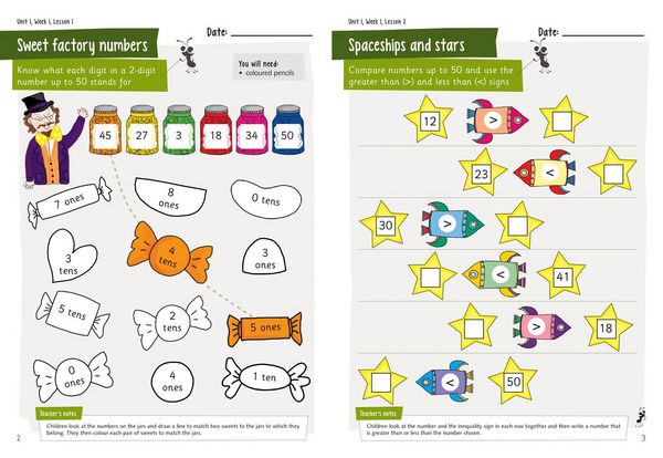 Produktbild: Busy Ant Maths -- Year 2 Activity Book 1