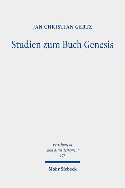 Produktbild: Studien zum Buch Genesis