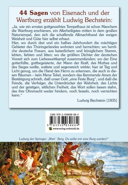 Produktbild: Sagenbuch von Eisenach und der Wartburg