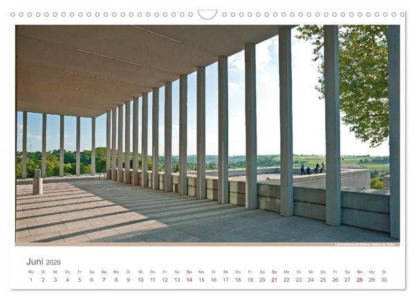 Produktbild: Der Neckar - Unterwegs in Deutschland (Wandkalender 2026 DIN A3 quer), CALVENDO Monatskalender