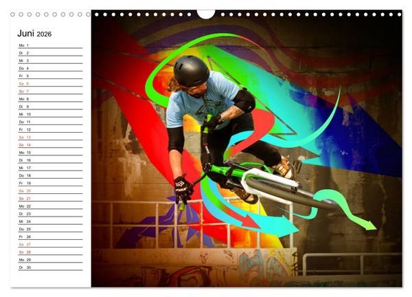 Produktbild: BMX My Life (Wandkalender 2026 DIN A3 quer), CALVENDO Monatskalender