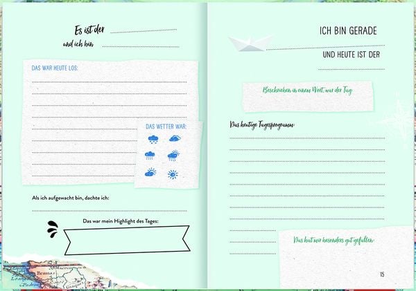 Produktbild: Reisetagebuch Go & discover the world