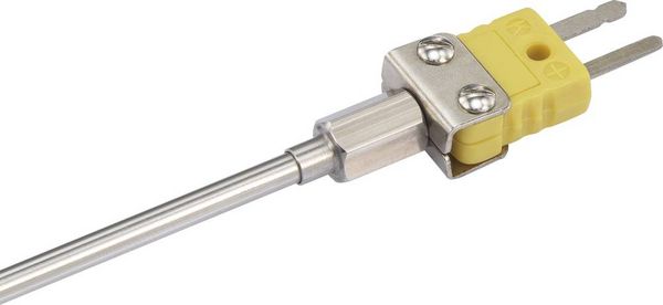 Produktbild: VOLTCRAFT TP-205 Oberfl&auml;chenf&uuml;hler -100 bis 300&deg;C F&uuml;hler-Typ K