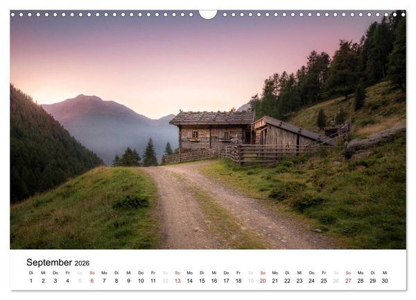 Produktbild: Almen im Ultental (Wandkalender 2026 DIN A3 quer), CALVENDO Monatskalender
