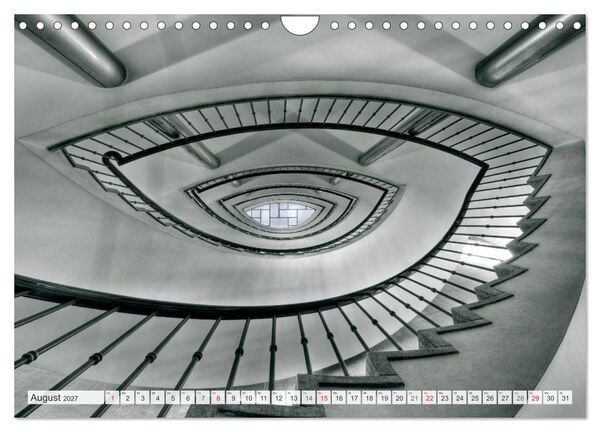 Produktbild: Treppenh&auml;user architektonische Kunstwerke (Wandkalender 2027 DIN A4 quer), CALVENDO Monatskalender