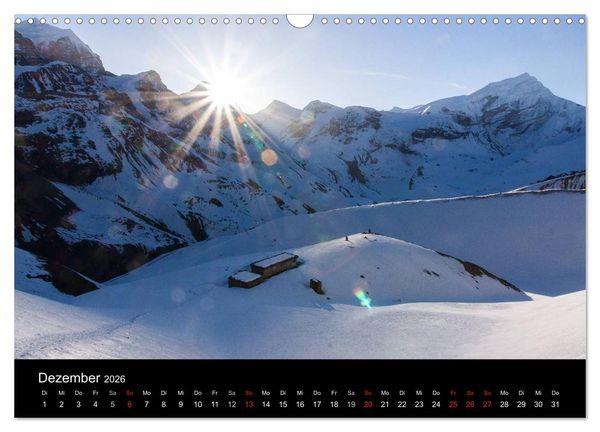 Produktbild: Namaste Nepal (Wandkalender 2026 DIN A3 quer), CALVENDO Monatskalender