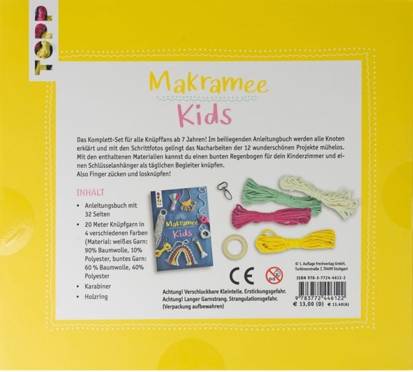 Produktbild: Kreativ-Set Makramee Kids