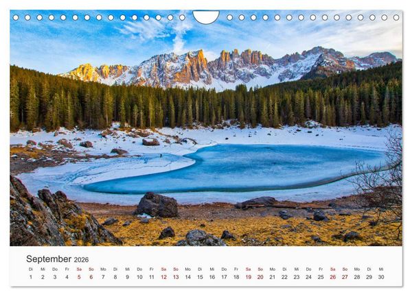 Produktbild: Italien - S&uuml;deuropa (Wandkalender 2026 DIN A4 quer), CALVENDO Monatskalender